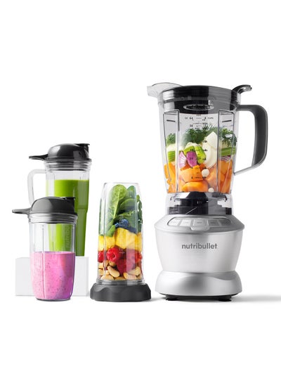 Buy 9-Piece Full Size Multi-Function Blender + Combo Set 1.8 L 1200 W NBC-12A & Item Code- NBC-1110A Silver/Black/Clear in Saudi Arabia