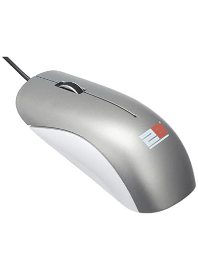 Buy Piano Finishing Optical Wired Mouse Grey in Egypt