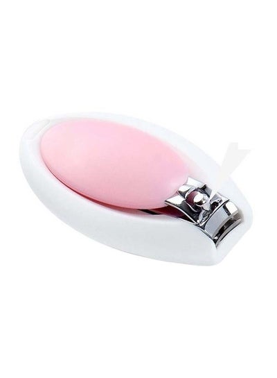 Buy Nail Clipper, Egg Shape, Pink in UAE