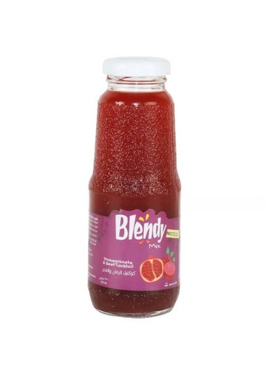 Buy Blendy Mix Pomegranate And Beet Cocktail Juice 250ml in Egypt