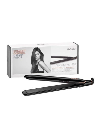 Buy Smooth Finish 230 Hair Straightener | Titanium Ceramic Plates For Efficient Straightening | Adjustable Temperature Settings For Versatile Styling | Salon-quality Results At Home | ST250SDE Black in UAE