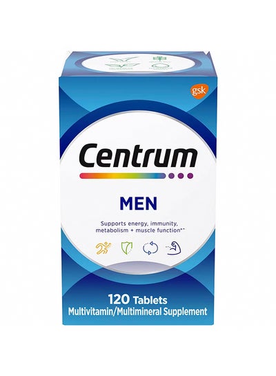 اشتري 120-Tablet Men Multivitamin And Multimineral Supplement في الامارات