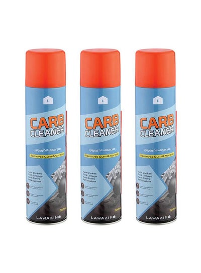 Buy 3-Piece Carb Cleaner Spray Set in Saudi Arabia