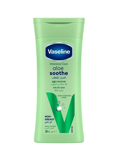 Buy Intensive Care Body Lotion For Dry Skin Aloe Soothe 200ml in Saudi Arabia