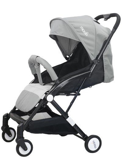 Buy Compact Cabin Stroller - Cool Grey/Black in Saudi Arabia