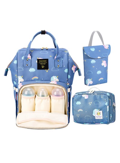 Buy Diaper Travel Kit - Unicorn Blue in Saudi Arabia