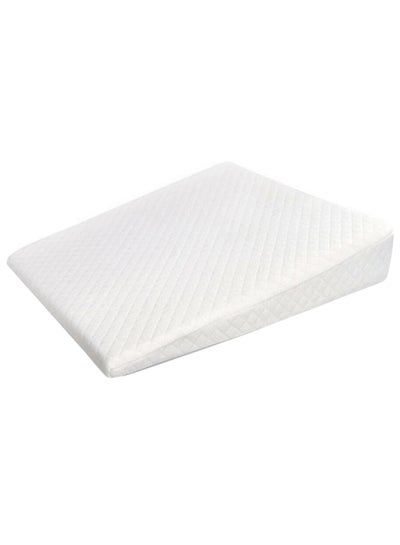 اشتري Comfort Anti-Spit Milk Baby Crib Triangle Pillow - White في السعودية