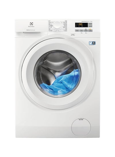 Buy 7KG Front Load Washing Machine 1200 RPM with Inverter Motor, 15 Programs, Increased Performance & Extremely Silent Working, Smart Sensors, Fully Automatic Washer, Made in Poland EW6F5722BB White in UAE