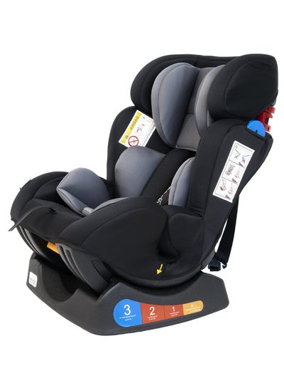 Buy Convertible Sumo Baby/Infant Car Seat With Adjustable Recline Angle, Group (0, 1, 2), Black in UAE