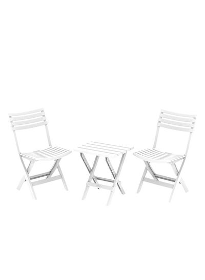 Buy Portable Sitting Set- White in UAE