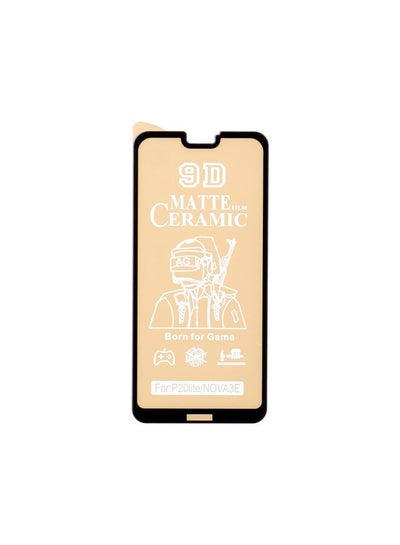 Buy Ceramic Screen Protector For Huawei P20 lite Black Clear in Egypt