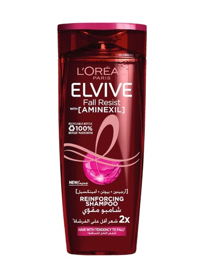 Buy Elvive Fall Resist with Aminexil Reinforcing Shampoo 200ml in UAE