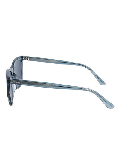 اشتري نظارة شمسية بإطار كامل مستطيل الشكل ومعدل من الزيلونايت طراز CK21507S-429-5319 للرجال في السعودية