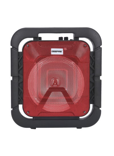 Buy Rechargeable Professional Speaker - Portable 30000W PMPO With TWS Connection GMS11189 Black/Red in Saudi Arabia