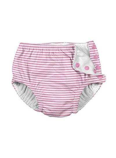 اشتري Snap Reusable Absorbent Swimsuit Diaper, Light Pink في السعودية