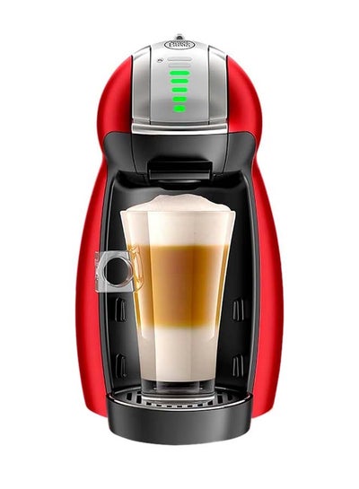 Buy GENIO 2 Automatic Capsule Coffee Machine with Compact & Powerful up to 15 Bar Pressure, Cappuccino, Grande, Tea, Hot Chocolate & Espresso Coffee Maker 1500 W EDG465.R Red in UAE