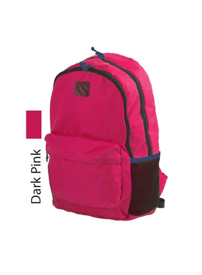 Buy Large School Bags 20 L 3 Pocket Fuchsia in Egypt