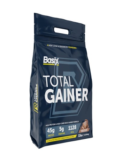 Buy Total Gainer High Protein & High Carb Mass Gainer Formula Chocolate Chunk 15 LB. in UAE