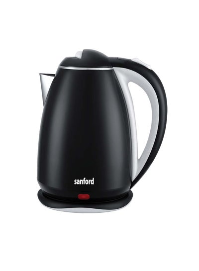 Buy STAINLESS STEEL DOUBLE LAYER ELECTRIC KETTLE 1.8 L 1500 W SF3341EK-1.8L BS black, white, Red, Pink in Saudi Arabia