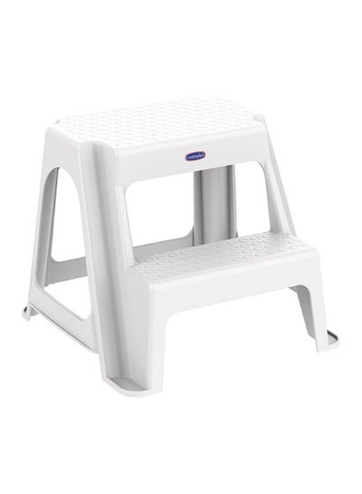 Buy Ladder Stool- White in UAE