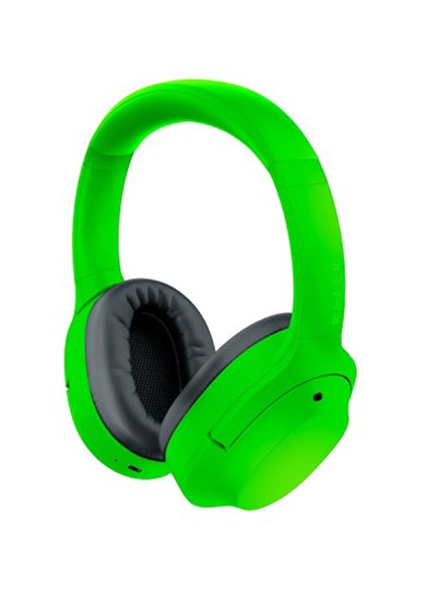 Buy Razer Opus X Wireless Low Latency Headset, Active Noise Cancellation, Bluetooth 5.0-60ms Low Latency, Customed-Tuned 40mm Drivers, Built-in Microphones - Green in UAE