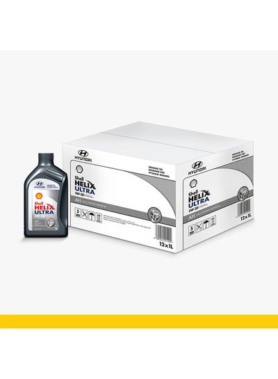 Buy Helix Ultra AH 5W-30 (SL,A5/B5)-Hyundai (12 X 1 Liter carton) in Saudi Arabia