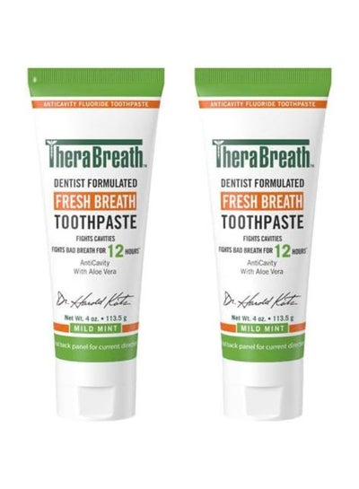 Buy Pack Of 2  Fresh Breath Toothpaste 2 x 4 Ounce Green in UAE