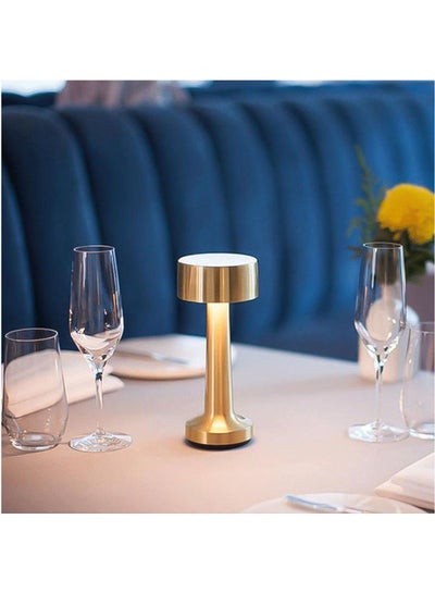 Buy Sensor Touch LED Bar Table Lamp Gold 23x9cm in UAE