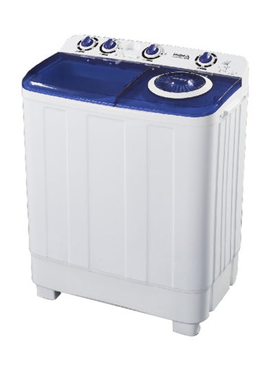 Buy Impex WM 4202 10KG Semi Automatic Washing Machine 10 kg 380 kW WM 4202 White/Blue in UAE