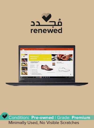 اشتري تم تجديده - كمبيوتر محمول Thinkpad T470s بشاشة مقاس 14 بوصة، ومعالج Intel Core i5/الجيل السادس/ذاكرة وصول عشوائي سعتها 8 جيجابايت/محرك أقراص SSD سعة 256 جيجابايت/بطاقة رسومات Intel HD 620 في السعودية