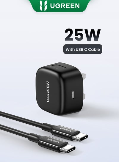 Buy Samsung Super Fast Charger PD 25W Type C Plug with USB C Cable 2M Quick Charging Wall Adapter Power Delivery For Samsung Galaxy S23 S23+ S23 Ultra S22 S22Ultra S22Plus A13 A33 Black in UAE