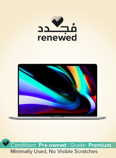 Buy Renewed - Macbook Pro (2019) A2141 Touch Bar Laptop 16-Inch Display,Intel Core i7 Processor/8th Gen/16GB RAM/512GB SSD/4GB Radeon Pro 5300M Graphics English Space Grey in UAE