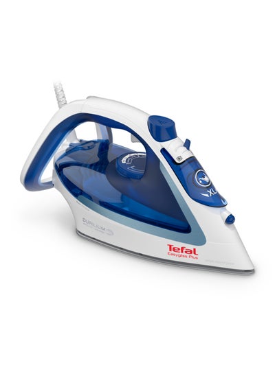 Buy Easygliss Durilium Airglide Soleplate Steam Iron, perfect for all fabrics 270 ml 2400 W FV5715 White in Egypt
