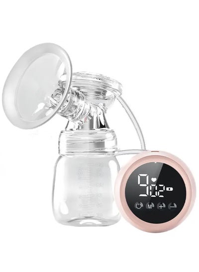 Buy Portable Pain Free Big Suction Bilateral Electric Breast Pump, Rechargeable With LCD Screen in Saudi Arabia