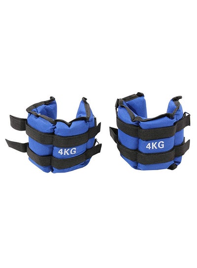 Buy 2-Piece Adjustable Ankle And Leg Weight 2x2kg in UAE