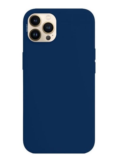 Buy Protective Soft Silicone Case Cover for iPhone 13 Pro Max Royal Blue in Saudi Arabia