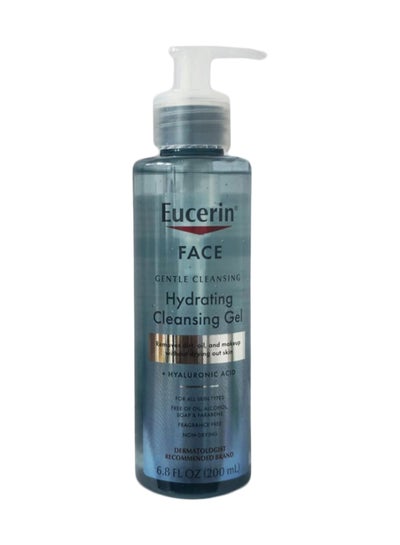 Buy Hydrating Face Cleansing Gel Enriched With Hyaluronic Acid 200ml in UAE