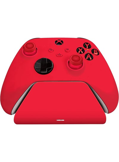 Buy Razer Universal Quick Charging Stand for Xbox Series X|S, Magnetic Secure Charging, Perfectly Matches Xbox Wireless Controllers, USB Powered - Pulse Red (Controller Sold Separately) in Egypt