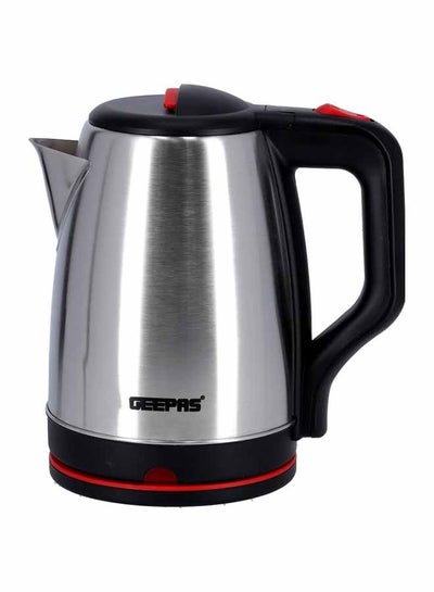 Buy Stainless Steel Electric Kettle 1.8 L 1500 W GK38044 Silver, Black in UAE