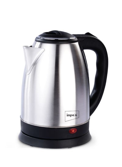 Buy Stainless Steel Electric Kettle With Triple Thermostat And Heat Resistant Handle 1.8 L 1500 W 1803 Silver in UAE