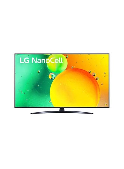 Buy 75 Inch TV 4K NANOCell Series 79 NANO Color a5 Gen5 4K Processor HDR10 Pro HGiG, 60HZ - (2022 Model) - 75NANO796QA Black in UAE