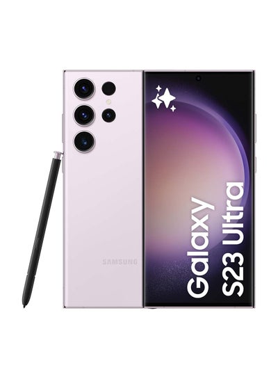 Buy Galaxy S23 Ultra 5G Dual SIM Lavender 12GB RAM 512GB  - Middle East Version in Saudi Arabia