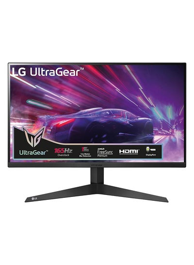 Buy 27GQ50F-B 27-Inch Class Full HD (1920 x 1080) Ultragear Gaming Monitor with 165Hz and 1ms Motion Blur Reduction, AMD FreeSync Premium and 3-Side Virtually Borderless Design Black in Egypt