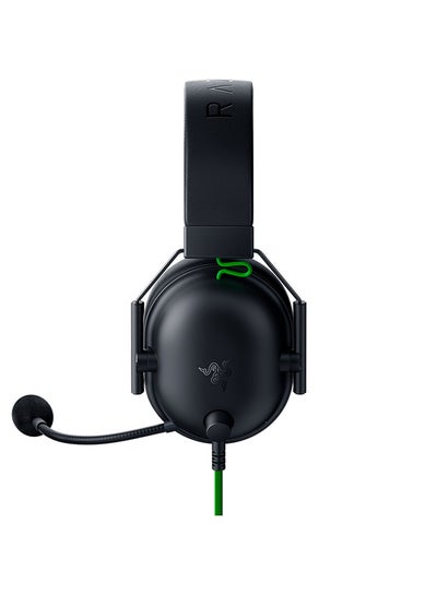Buy Razer BlackShark V2 X USB Wired Esports Gaming Headset, 7.1 Surround Sound, 50mm Drivers, 240g Lightweight Build, Noise Cancelling Mic, Hybrid Memory Foam Cushions - Black in Egypt