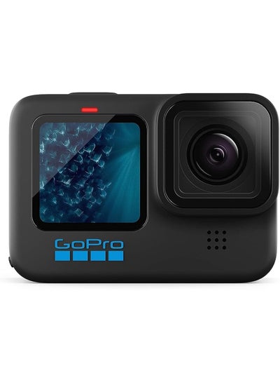 Buy HERO11 Black - Waterproof Action Camera with 5.3K60 Ultra HD Video, 27MP Photos, 1/1.9" Image Sensor, Live Streaming, Webcam, Stabilization in UAE