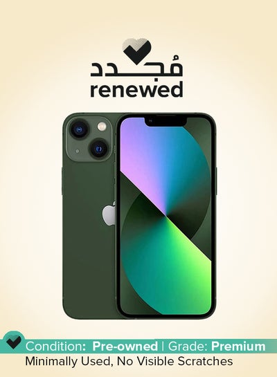 Buy Renewed - iPhone 13 128GB Green 5G With FaceTime in Saudi Arabia