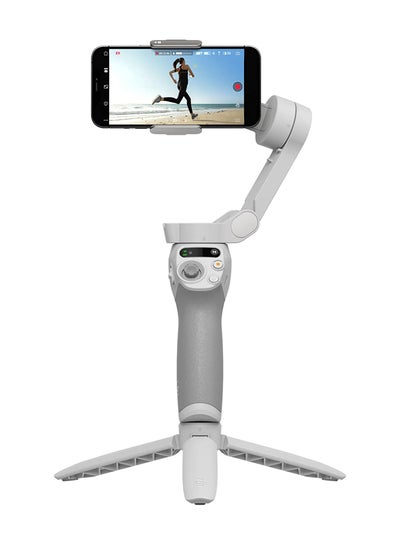 Buy OSMO Mobile SE Intelligent Gimbal, 3-Axis Phone Gimbal, Android And iPhone Gimbal, Vlogging Stabilizer YouTube And TikTok Videos, UAE Version With Official Warranty Support in Saudi Arabia