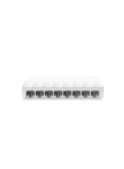 Buy 8-Port 10/100Mbps Desktop Switch White in UAE