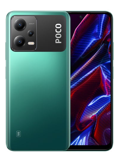 Buy Poco X5 Dual SIM Green 8GB RAM 256GB 5G - Global Version in UAE