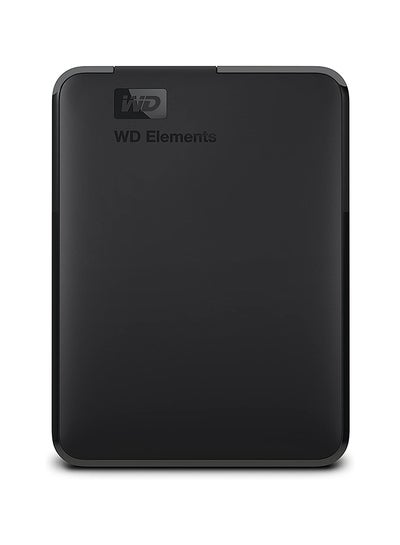 اشتري 5TB WD Elements Portable External Hard Drive, USB 3.0 - WDBU6Y0050BBK-WESN 5 TB في السعودية